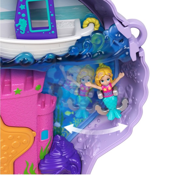 Polly Pocket Tiny Power Seashell Purse. - Picture 13 of 16